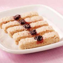 Raspberry Almond Strips recipe