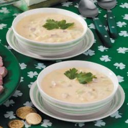 Easy Slow-Cooked Potato Soup recipe