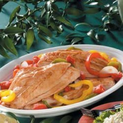 Grouper with Sweet Peppers recipe