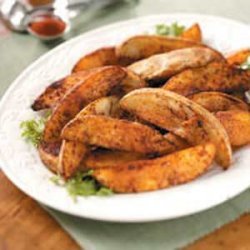 Chili-Seasoned Potato Wedges recipe