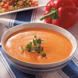 Roasted Red Peppers Soup recipe