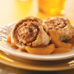 Cinnamon Biscuit Peach Cobbler recipe