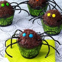 Spider Cupcakes recipe