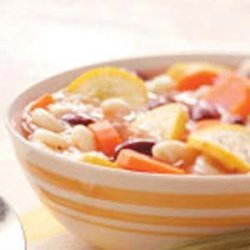 Macaroni Bean Soup recipe