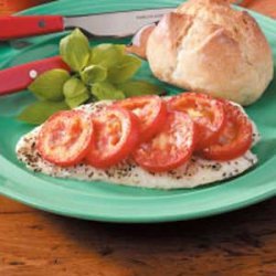 Tomato-Basil Baked Fish recipe