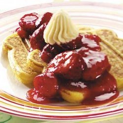 Strawberries 'n' Cream French Toast Sticks recipe
