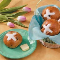 Easter Hot Cross Buns recipe