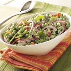 Festive Pea Salad recipe