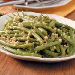 Green Beans with Almond Butter recipe