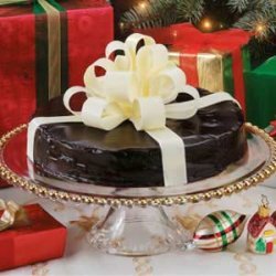 Gift-Wrapped Chocolate Cake recipe
