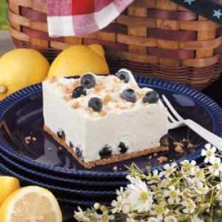 Lemon Chiffon Blueberry Dessert recipe