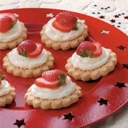Strawberry Cookie Tarts recipe