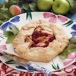 Rustic Apple Raspberry Tart recipe