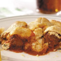 Italian Meatball Calzones recipe