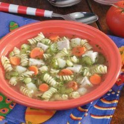 Chunky Turkey Vegetable Soup recipe