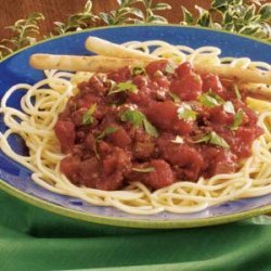Salsa Spaghetti recipe