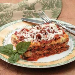 Mini Sausage Lasagna recipe
