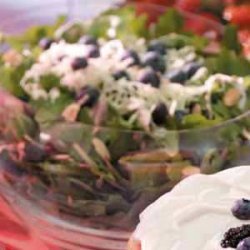 Blueberry Tossed Salad recipe