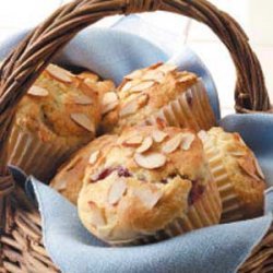 Cranberry Almond Muffins recipe
