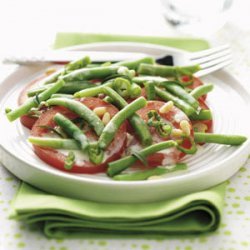 Savory Bean & Tomato Salad recipe