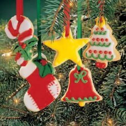 Christmas Cookie Ornaments recipe