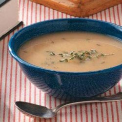 Roasted Onion & Garlic Soup recipe