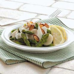 Asparagus with Lemon Sauce recipe