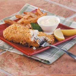 Baked Fish 'n' Chips recipe