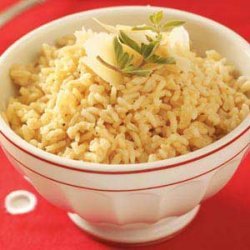 Parmesan Rice Pilaf recipe