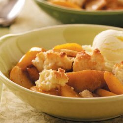 Apple Peach Cobbler recipe