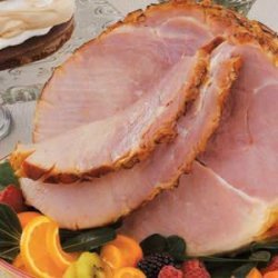 Baked Ham with Orange Glaze recipe