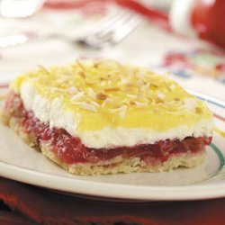 Cool Rhubarb Dessert recipe