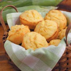 Sunny Corn Bread Muffins recipe