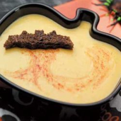 Halloween Acorn Squash Soup recipe