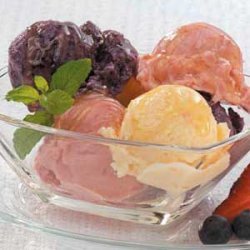 Colorful Frozen Yogurt recipe