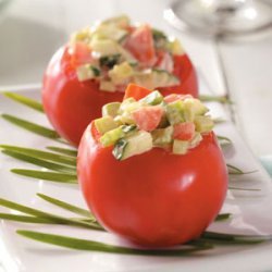 Vegetable-Stuffed Tomatoes recipe