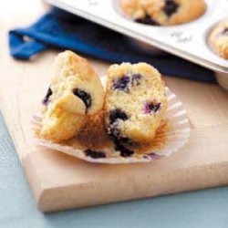 Blueberry Peach Muffins recipe