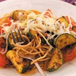 Pasta with Flavorful Veggies recipe