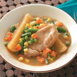 Country Pork Chop Supper recipe
