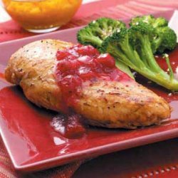 Chicken with Cranberry Sauce recipe
