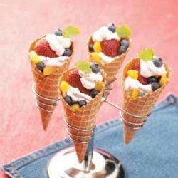 Summertime Fruit Cones recipe