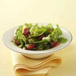 Crunchy Romaine Strawberry Salad recipe