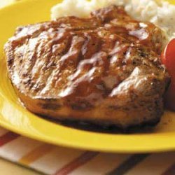 Baked Barbecue Pork Chops recipe
