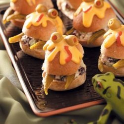 Spooky Monster Sandwiches recipe