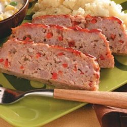 Red Pepper Meat Loaf recipe