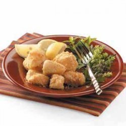 Oven-Fried Fish Nuggets recipe