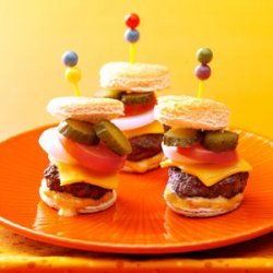 Mini Burgers with the Works recipe