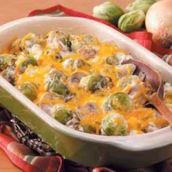 Creamy Brussels Sprouts Bake recipe