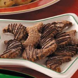 Chocolate Walnut Crescents recipe