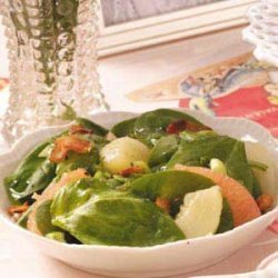 Pear Spinach Salad recipe